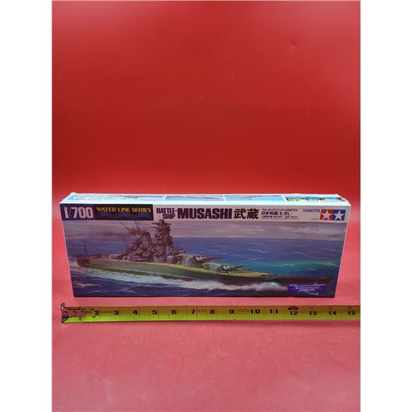 Sealed Tamiya Battleship Musashi 1:700 Scale