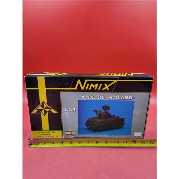 Unbuilt Nimix AMX 30 Roland Tank 1:35 Scale