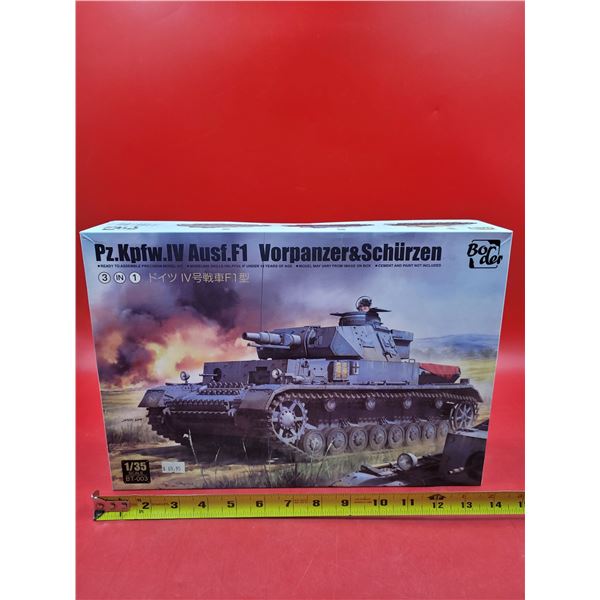 Unbuilt Border Vorpanzer & Schurzen 1:35 Scale