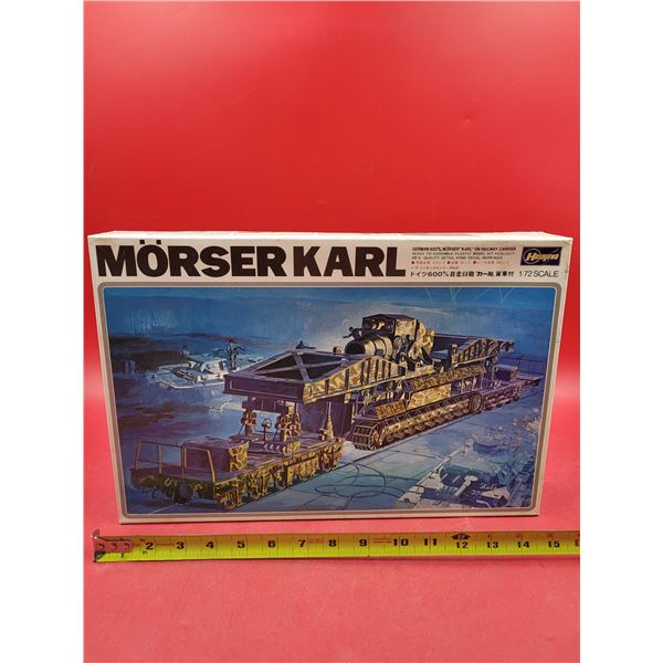 Unbuilt Hasegawa Morser Karl 1:72 Scale