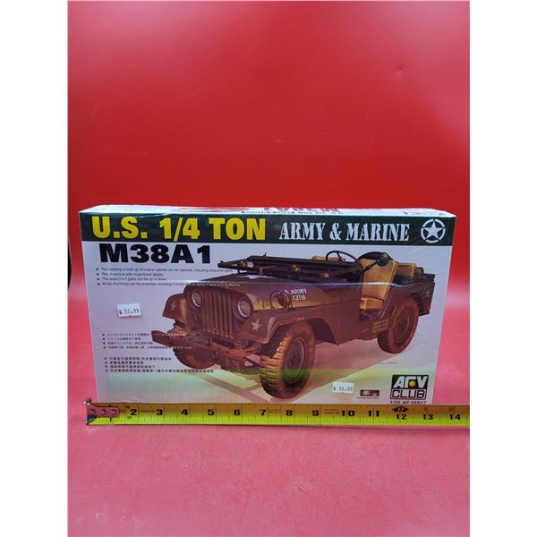 Sealed ARV Club US 1/4 Ton M38A1 1:35 Scale