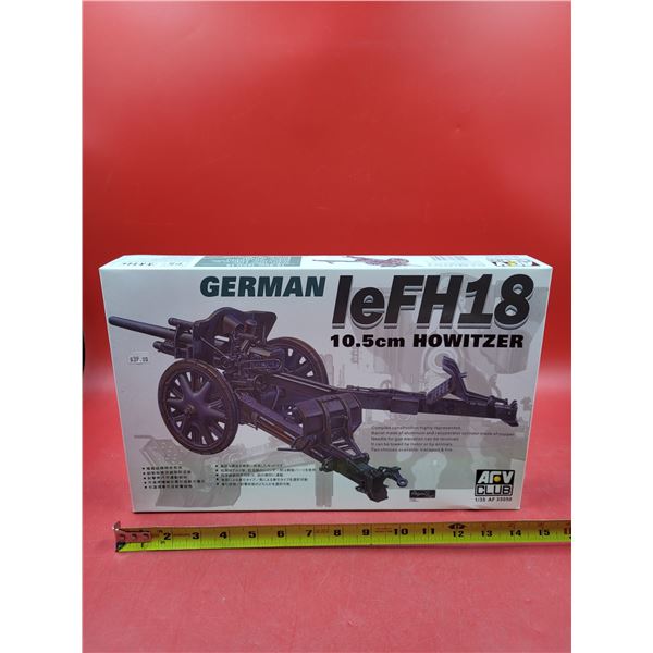 Unbuilt ARV Club German LeFH18 Howitzer 1:35 Scale