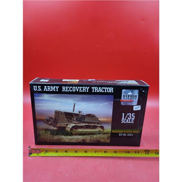 Unbuilt Mirror Models US Army Recovery Tractor 1:35 Scale