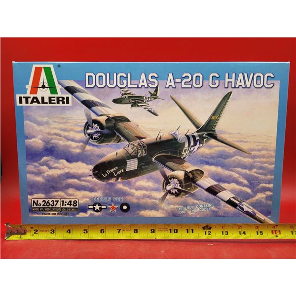 Ubuilt Italeri Douglas A-20 G Havoc 1:48 Scale