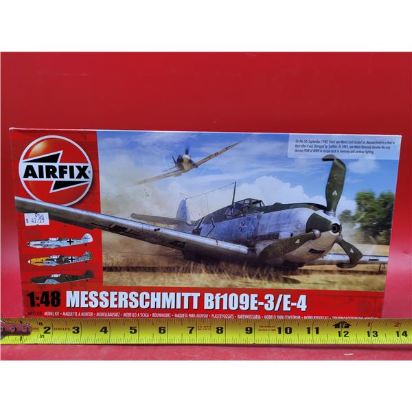 Unbuilt Airfix Messerschmitt Bf109E-3/E-4 1:48 Scale