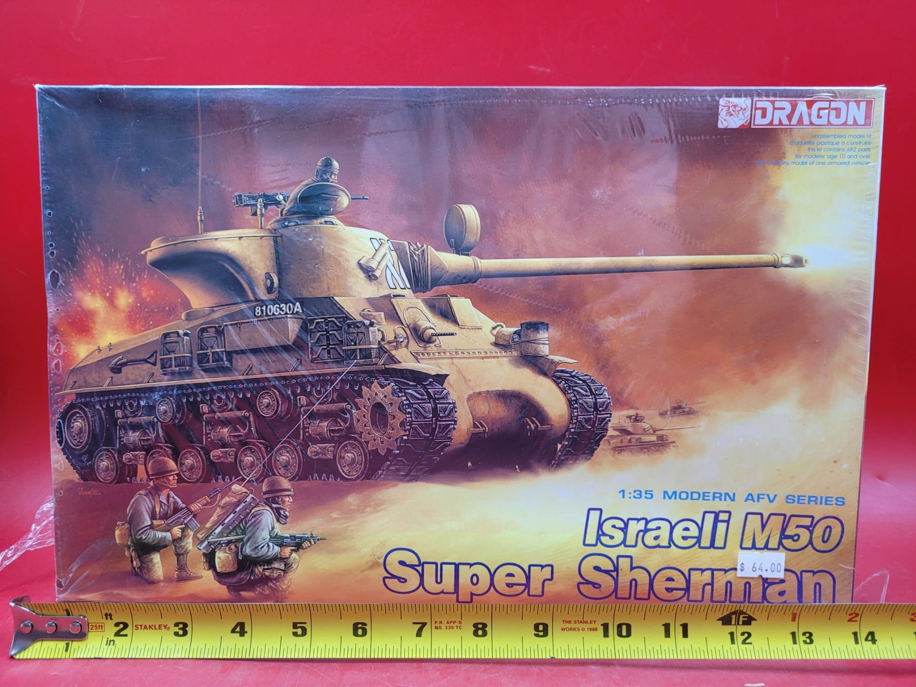Sealed Dragon Israeli M50 Super Sherman 1:35 Scale