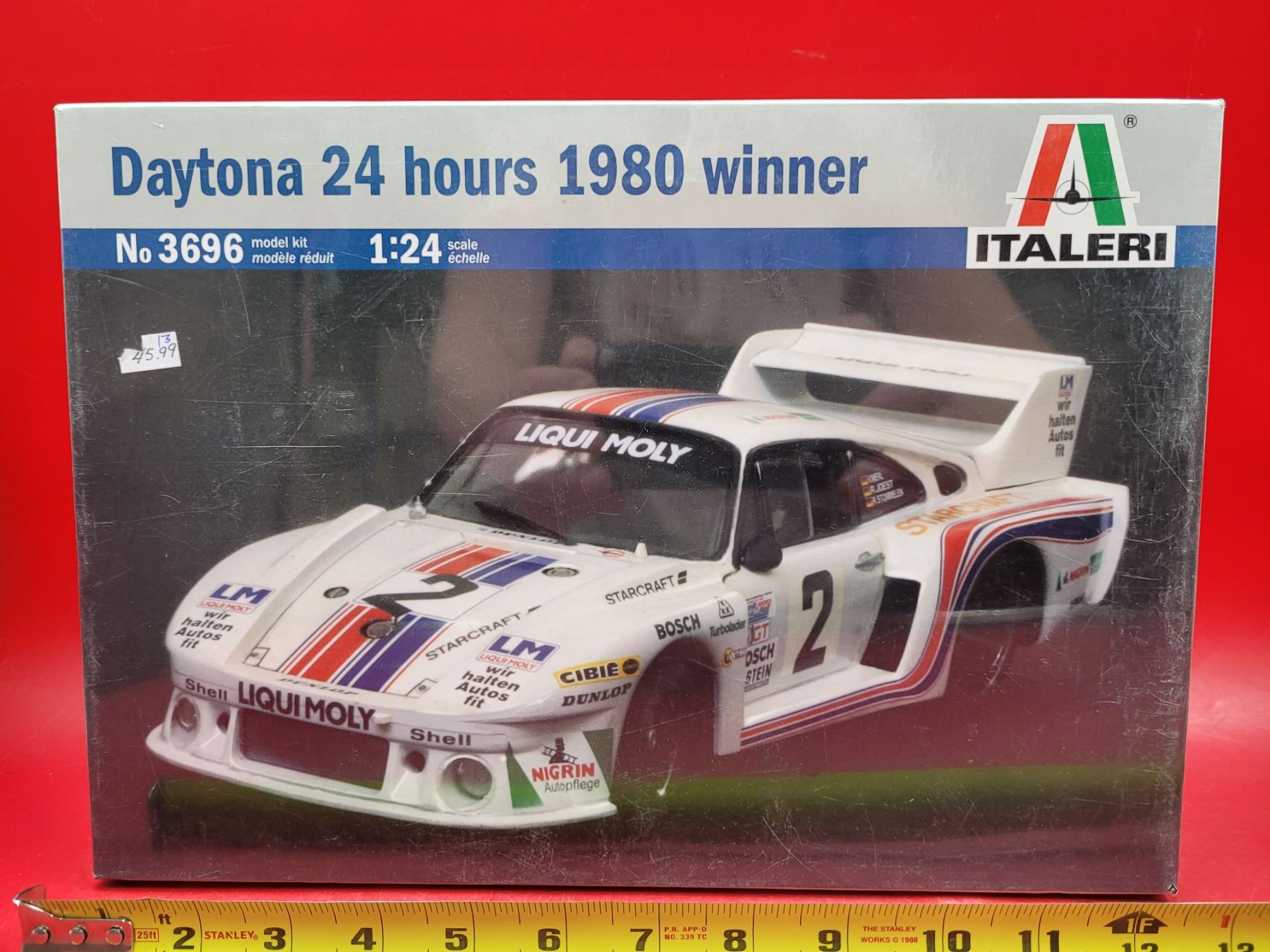 Sealed Italeri Daytona 24 Hours 1980 Winner No. 3696 1:24 Scale