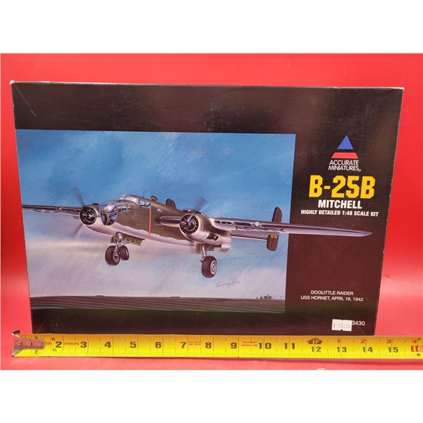 Sealed Accurate Miniatures B-25B Mitchell Doolittle Raider 1:48 Scale