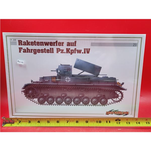 Sealed Cyber Hobby Raketenwerfer Auf Fahrgestell Pz.Kpfw.IV 1:35 Scale