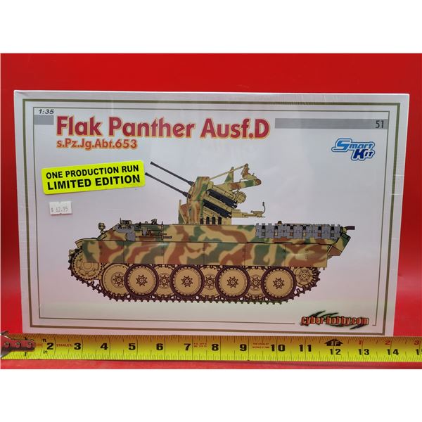 Sealed Cyber Hobby Flak Panther Ausf.D Tank 1:35 Scale