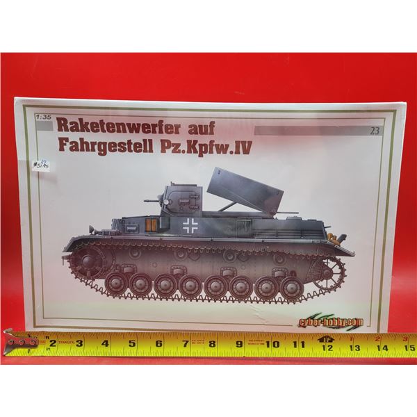 Sealed Cyber Hobby Raketenwefer Auf Tank 1:35 Scale