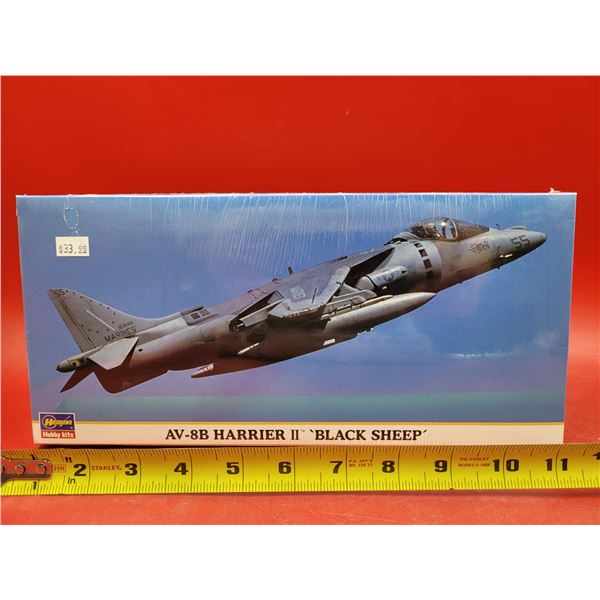Sealed Hasegawa AV-8B Harrier II Black Sheep