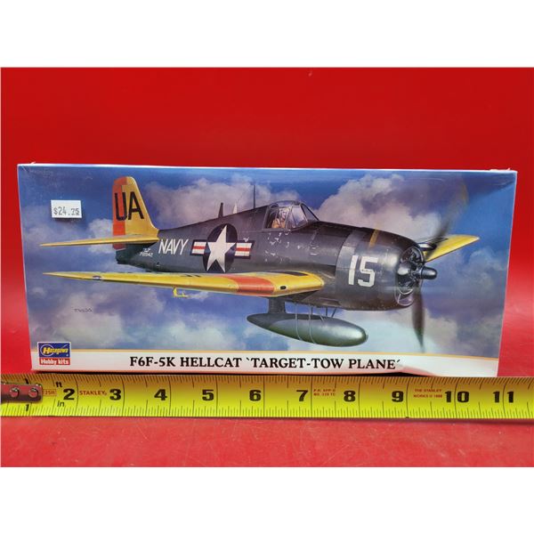 Sealed Hasegawa F6F-5K Hellcat Target-Tow Plane