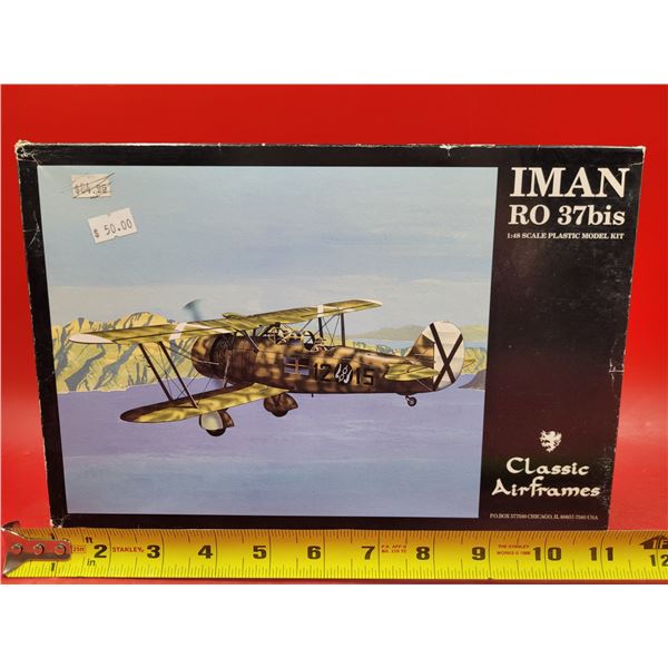 Unbuilt Classic Airframes IMAN RO 37bis 1:48 Scale