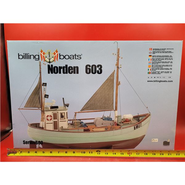 Unbuilt Billing Boats Norden 603 1:30 Scale Model Kit