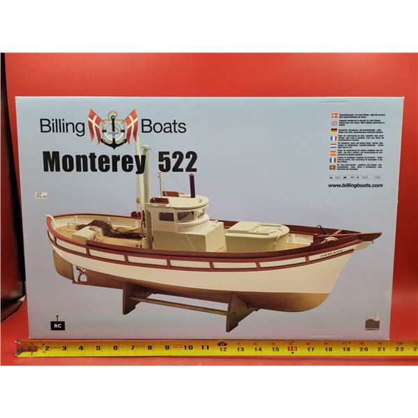 Unbuilt Billing Boats Monterey 522 1:20 Scale Model Kit