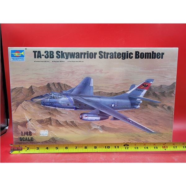 Sealed Trumpeter TA-3B Skywarrior Strategic Bomber 1/48 Scale Model Kit