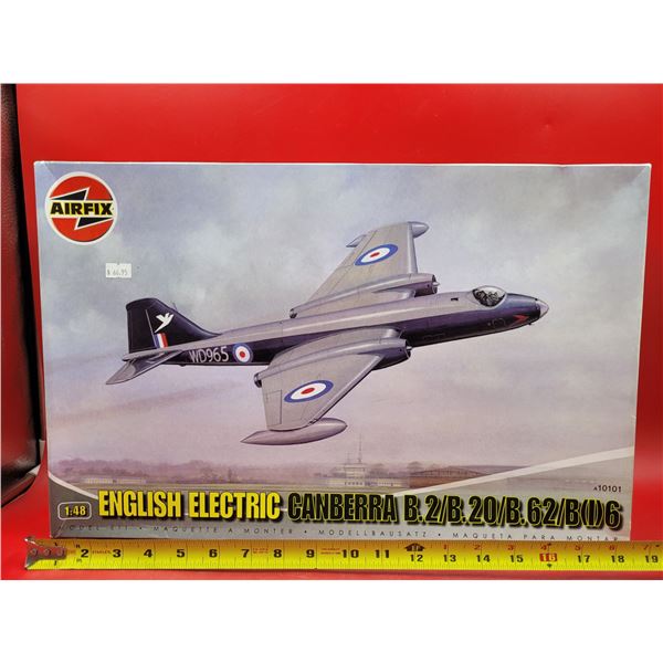 Unbuilt Airfix English Electric Canberra B.2/B.20/B.62/B(I)6 1:48 Scale Model Kit