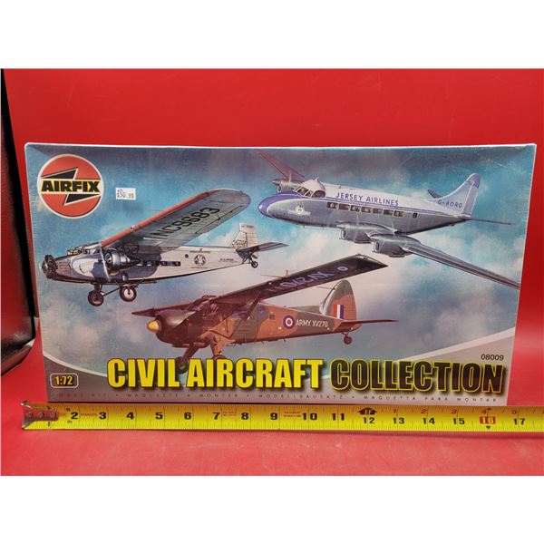 Sealed Airfix Civil Aircraft Collection 1:72 Scale Model Kit