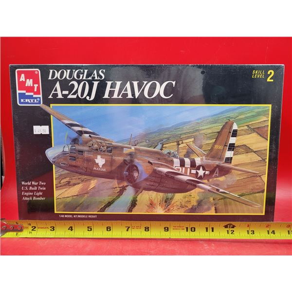 Sealed Ertl Douglas A-20J Havoc 1/48 Scale Model Kit