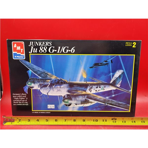 Unbuilt Ertl Junkers Ju 88 G-1/G-6 1:72 Scale Model Kit