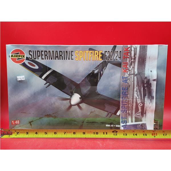 Sealed Airfix Supermarine Spitfire F22/24 1:48 Scale Model Kit