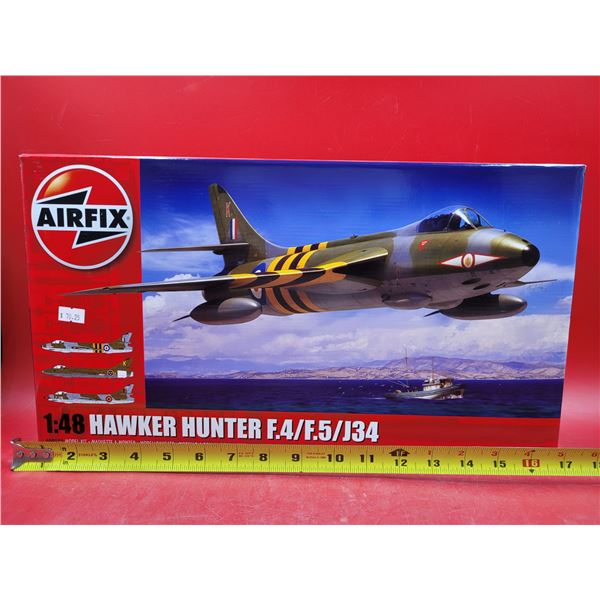 Unbuilt Airfix Hawker Hunter F.4/F.5/J34 1:48 Scale Model Kit