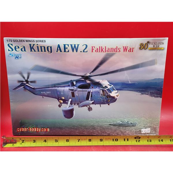Sealed Cyber Hobby Sea King AEW.2 Falklands War 1:72 Scale Model Kit