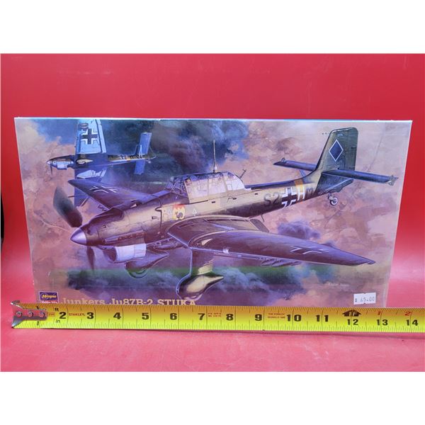 Sealed Hasegawa Junkers Ju-87B-2 Stuka Model Kit