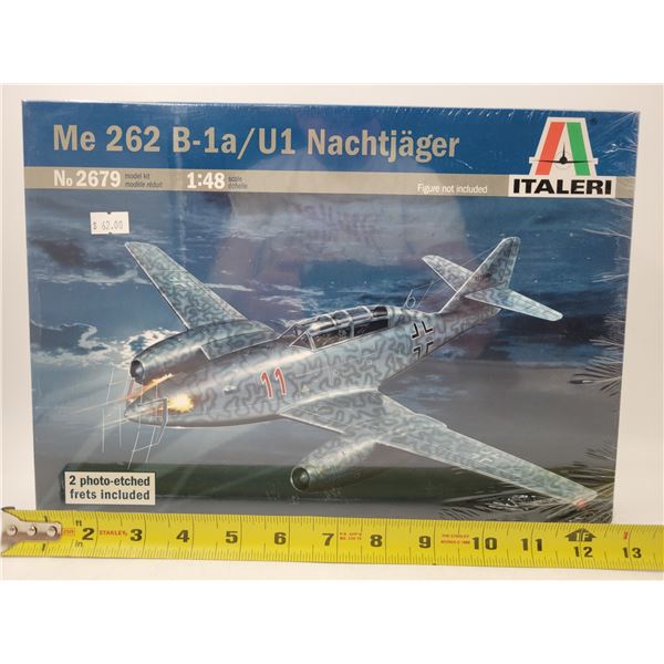 Sealed Italeri Me 262 B-1a/U1 Nachtjager 1:48 Scale Model Kit