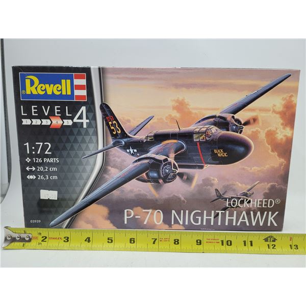 Unbuilt Revell Lockheed P-70 Nighthawk 1:72 Scale