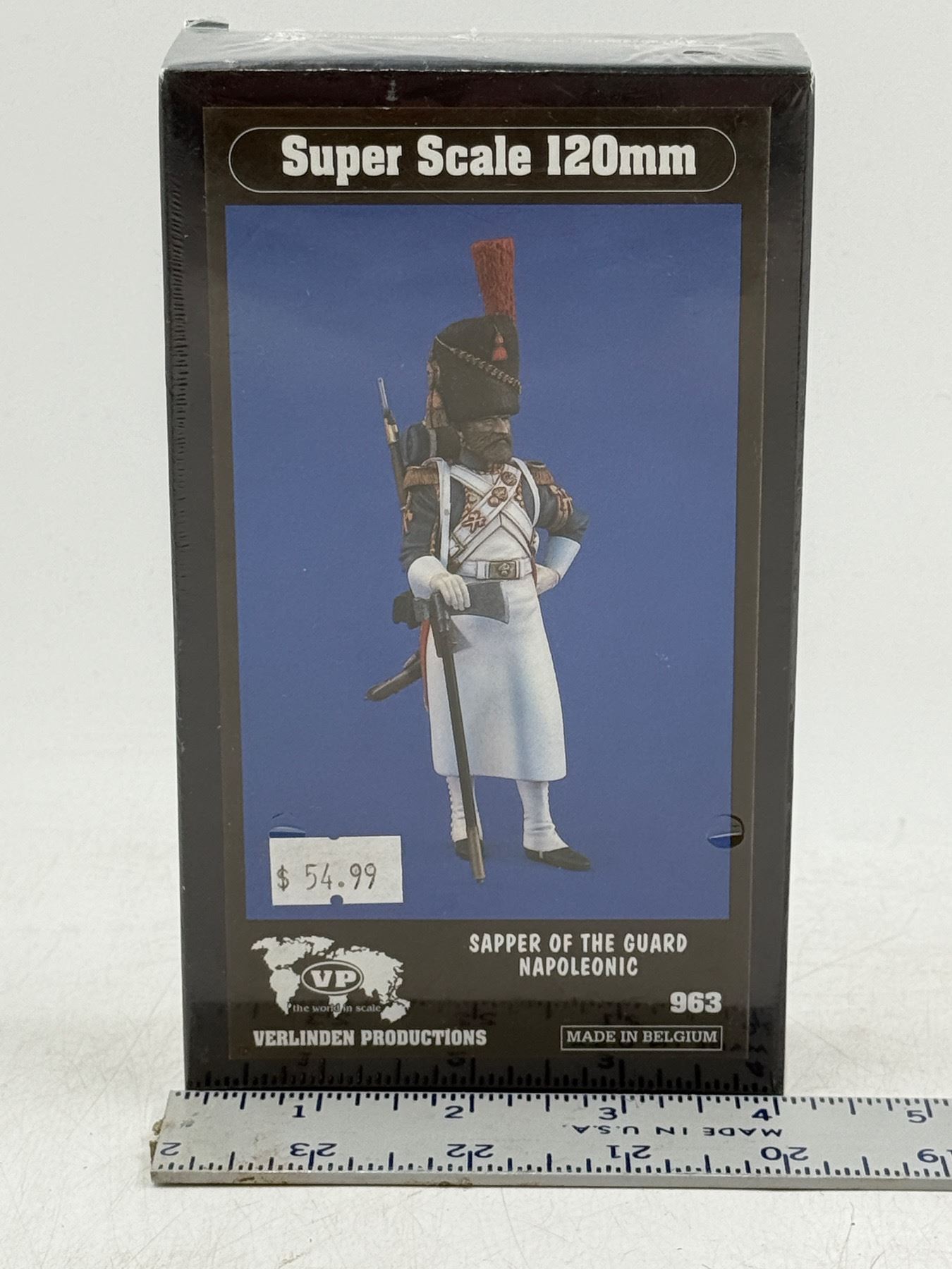 Sealed Verlinden Productions Sapper of the Guard Napoleonic Superscale ...