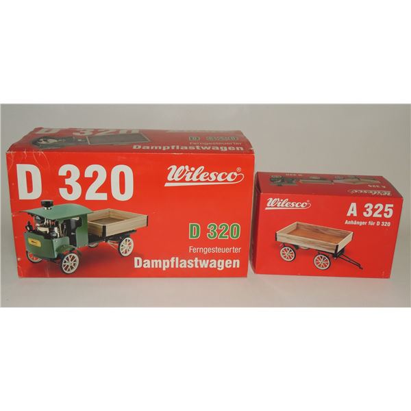 #40 Wilesco German Steam Toy Lorry D320 + A325
