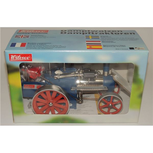 #43 Wilesco German D 405 Steam Powered Tractor