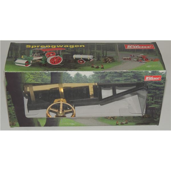 #45 Wilesco A386 Sprengwagen German Steam Toy