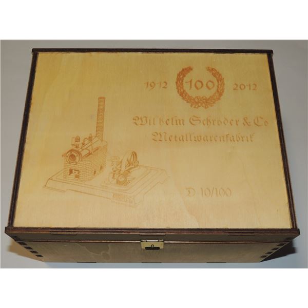 #49 Wilesco D10 Steam Engine German Toy Boxed