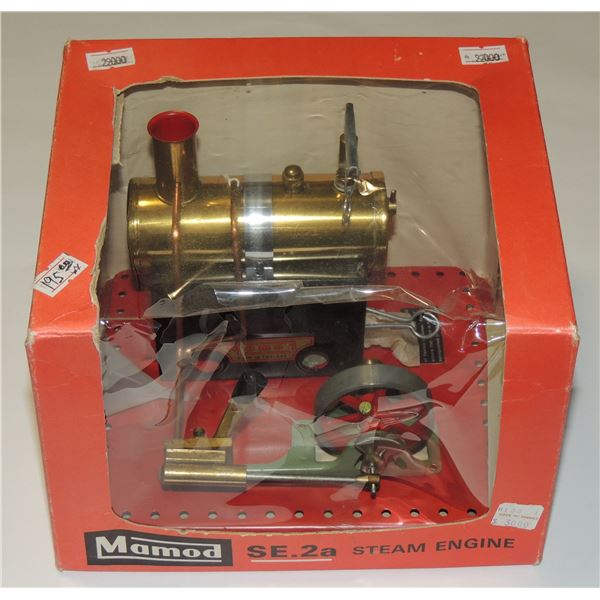 #50 Mamod SE.2A Steam Engine Boxed 1970's Toy