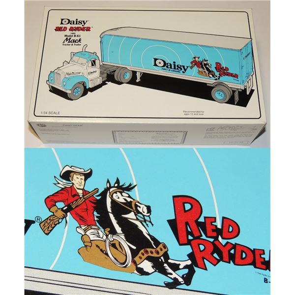 #54 Mack Tractor & Trailer 1:50 Diecast Daisy