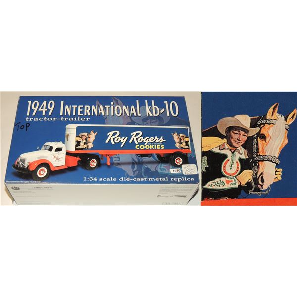 #55 International Tractor 1:34 Scale Roy Rogers