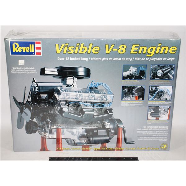 #56 Revell 1:4 Scale Model Kit Visible V-8 Engine