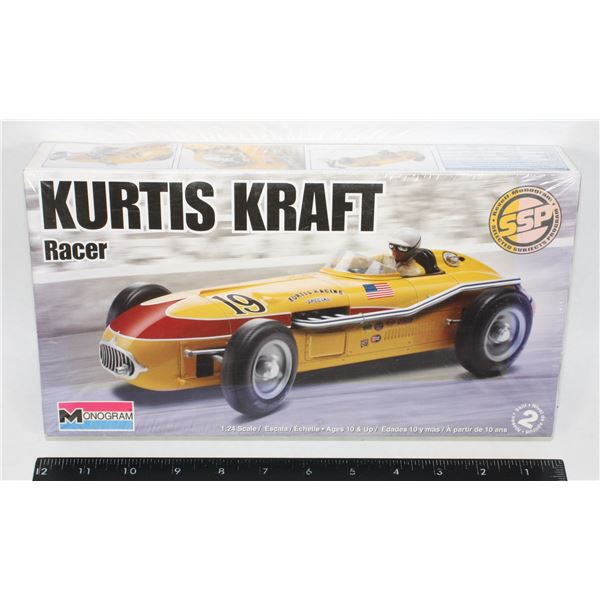 #67 Monogram 1:24 Model Kit Kurtis Kraft Racer