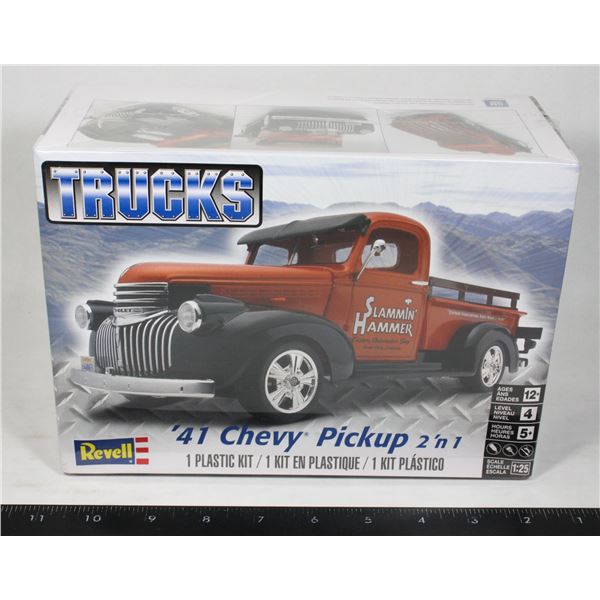 #72 Revell 1:25 '41 Chevy Pickup Model Kit