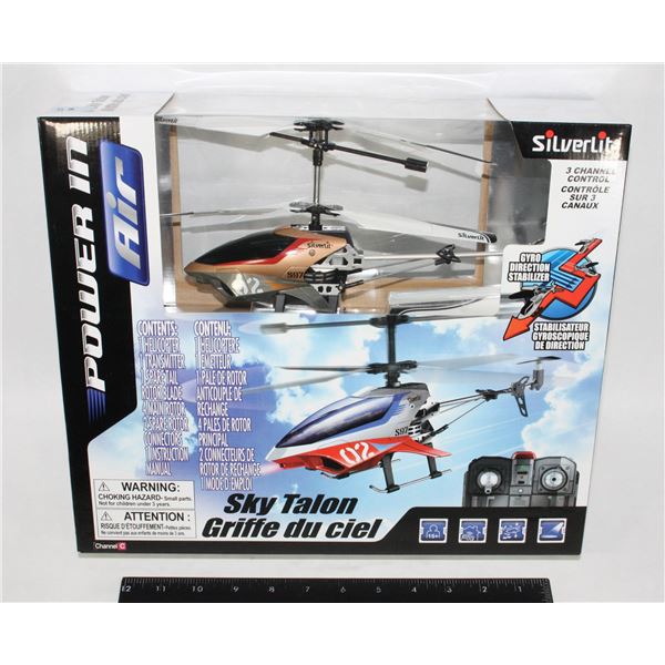 #86 Sky Talon Helicopter RC Toy w/ Box