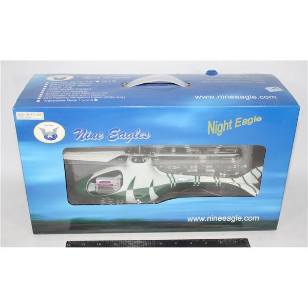 #89 Night Eagle Nine Eagles RC Helicopter w/ Box