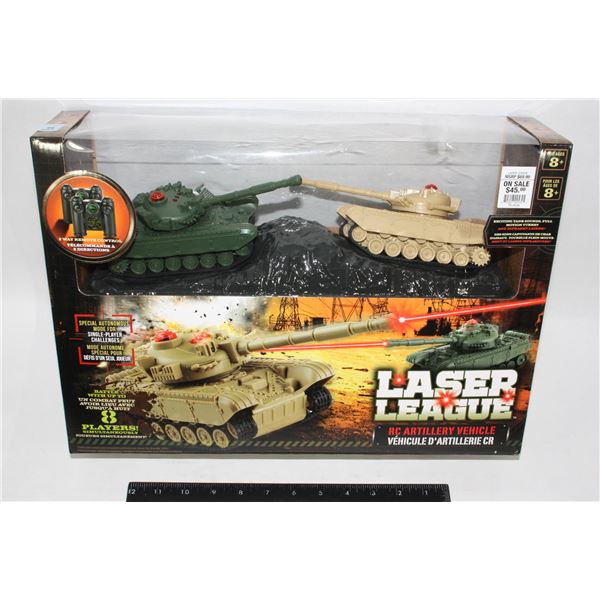 #96 Laser League RC Artillery Vehicle Tank Game