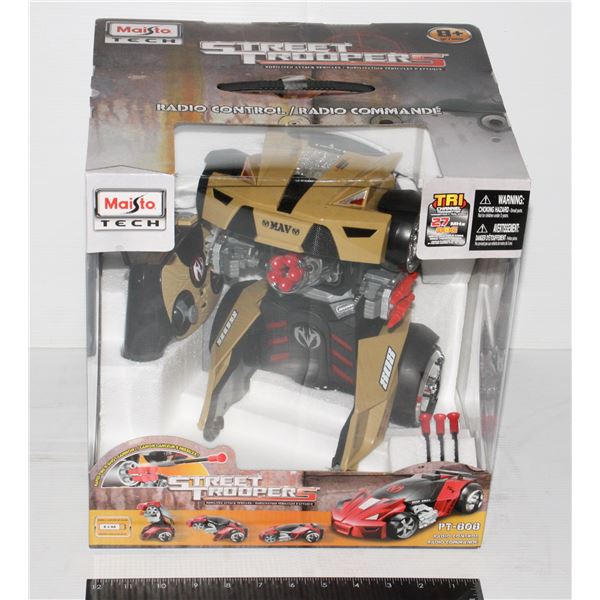 #98 Maisto Tech Street Troopers RC Transformer
