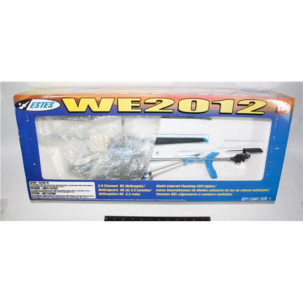 #104 ESTES WE2012 3.5 Channel RC Helicopter