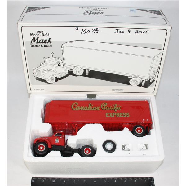 #109 First Gear Diecast B-61 Mack Canadian Pacific