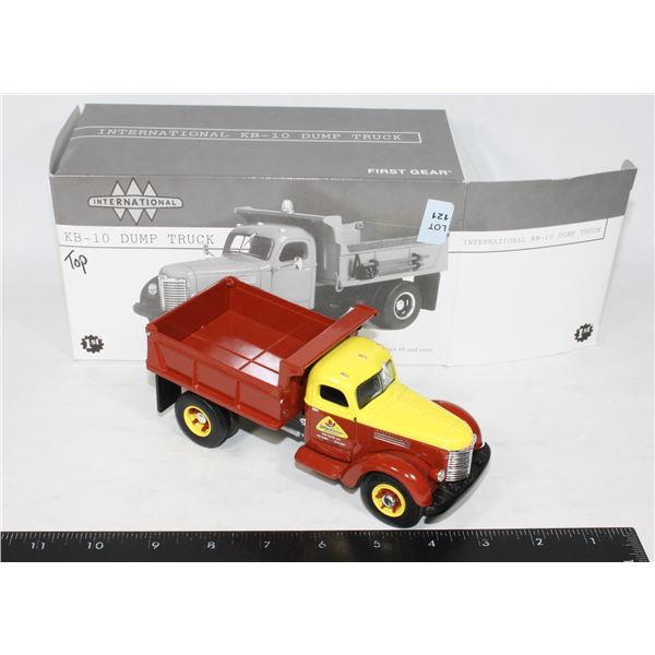 #121 First Gear Diecast KB-10 Dump Truck Bonanza