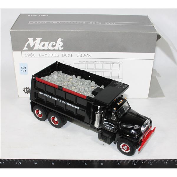 #124 First Gear Diecast 1960 Mack Dump Truck